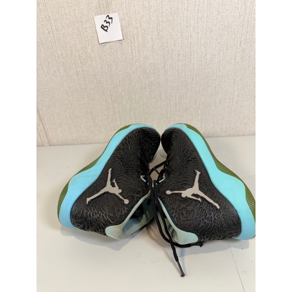 Air Jordan Ultra Fly 2 834268 006 Men's 11.5 Black/ Reflect Silver-Hypher - Picture 12 of 16